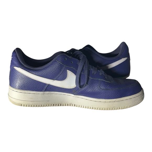 Nike Air Force 1 '07 Low Blue Recall (AA4083-401) Men’s Size 12 Blue White - Picture 7 of 8
